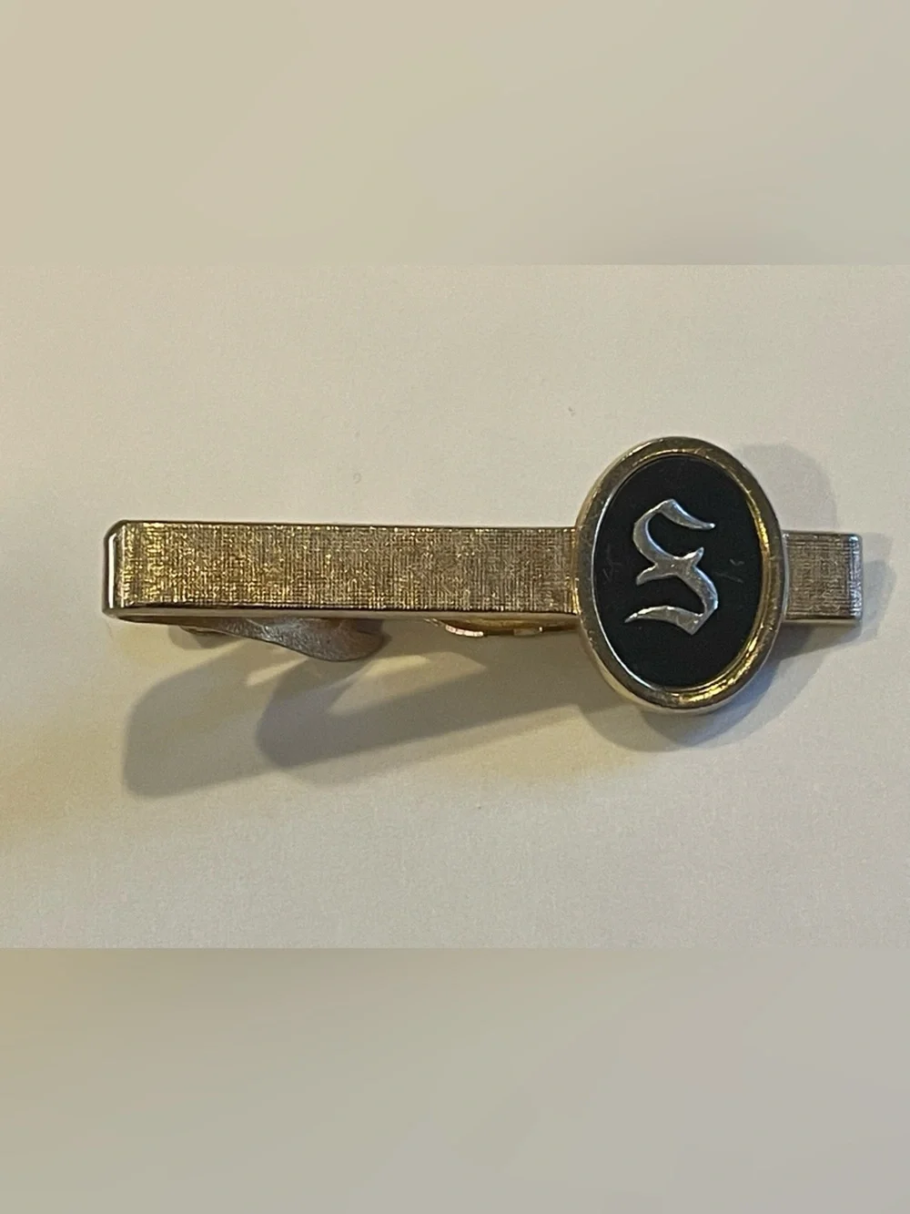 Vintage Swank Initial Tie Clip #0256 💎 SALE